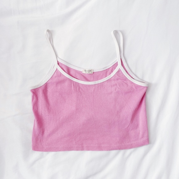 Brandy Melville Tops - Brandy Melville Pink Skylar Tank